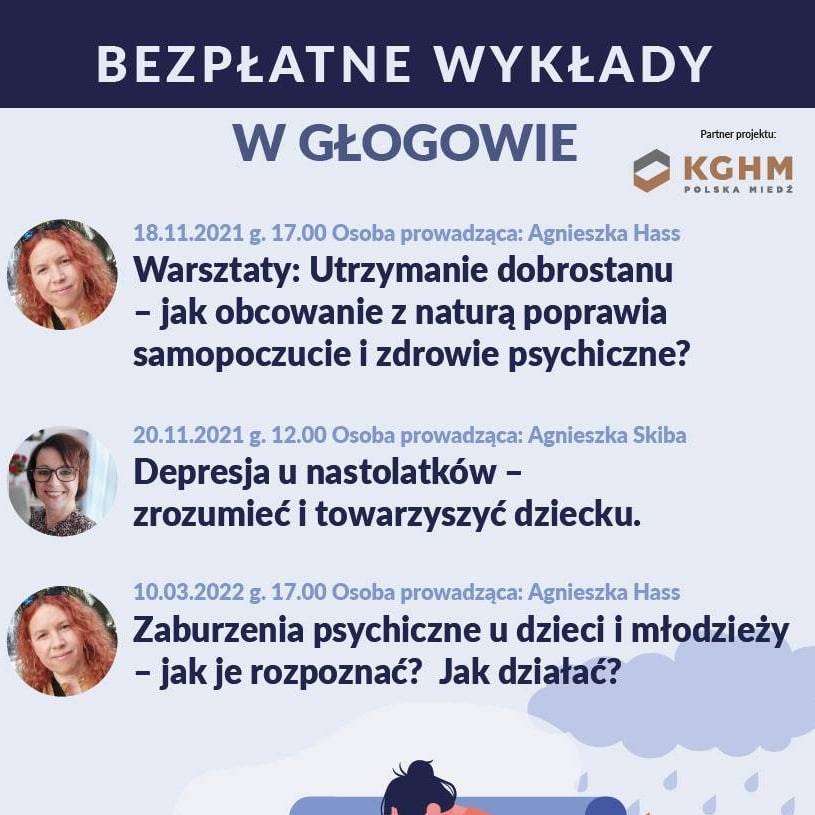 plakat wykłady nt. depresji