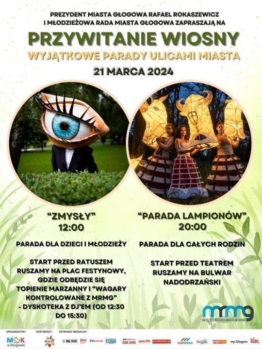 grafika powitanie wiosny