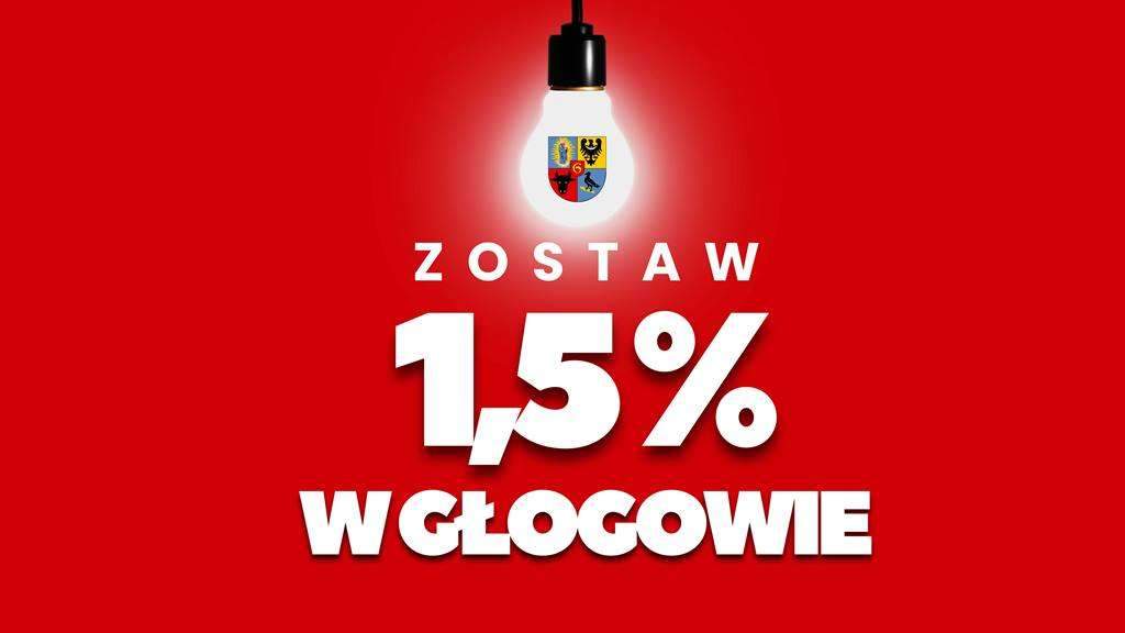 Zostaw 1,5% podatku w Głogowie