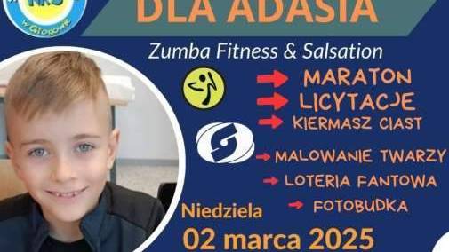 Charytatywna Zumba dla Adasia. Taneczny weekend w SP 3