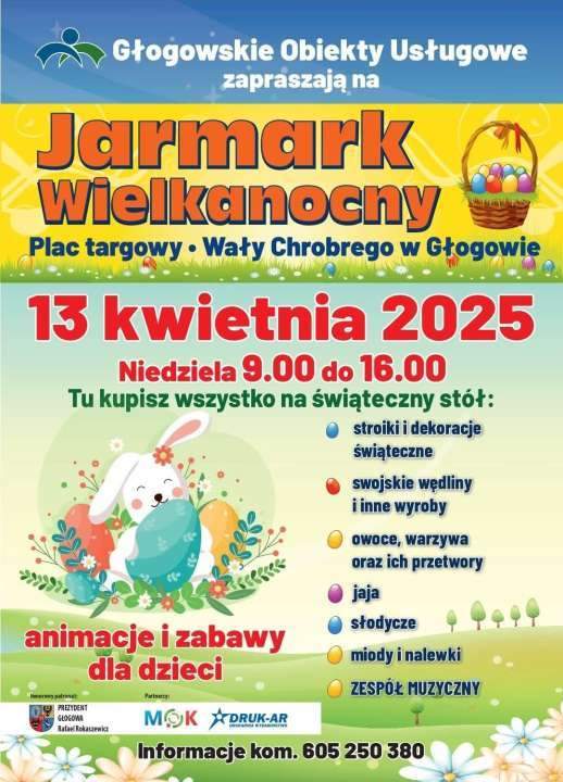 plakat Jarmark wielkanocny