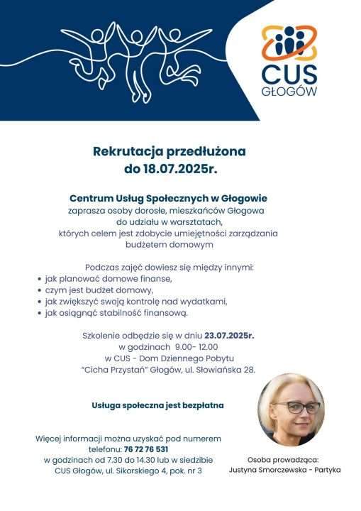 akademia finansów CUS plakat