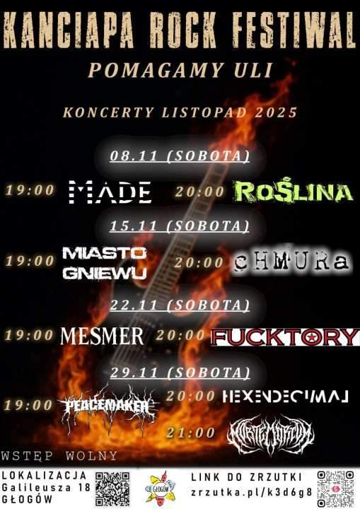 Kanciapa Rock Festiwal - Plakat