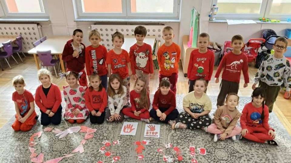 Dzieci z PP 20 włączyły się w akcje „Dzieciństwo bez przemocy”