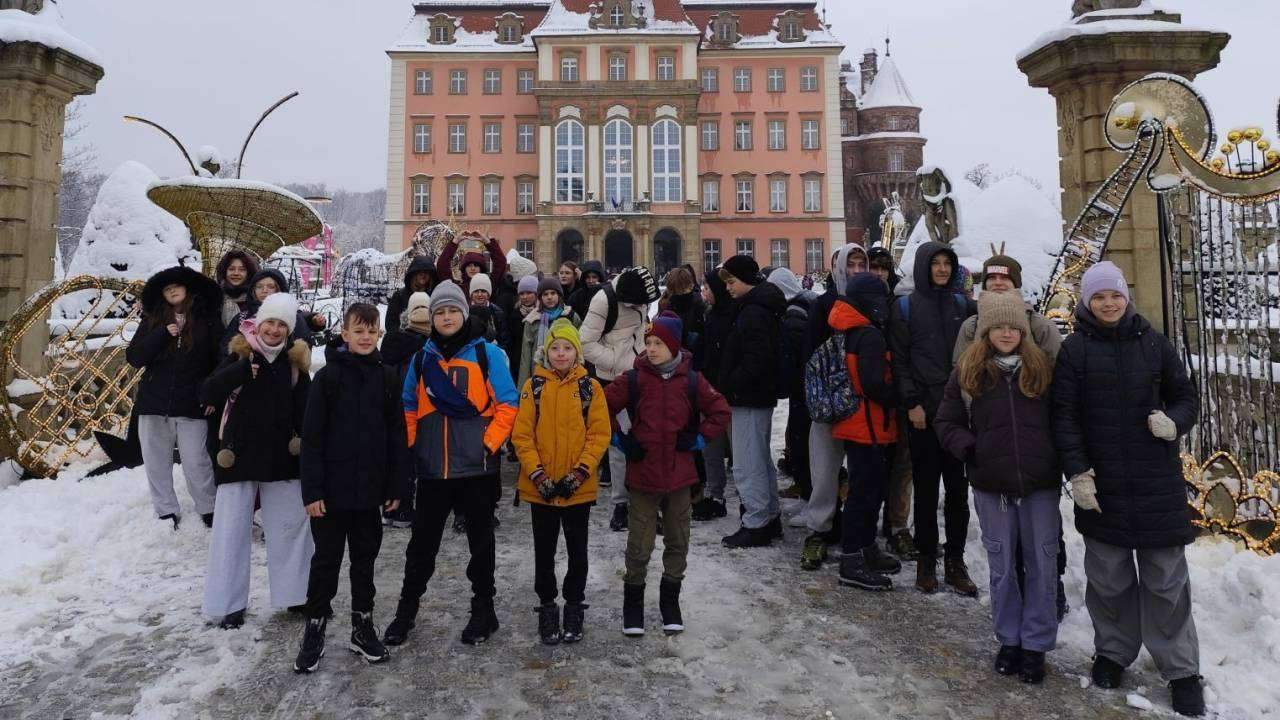 Uczniowie z SP 14 odwiedzili Zamek Książ