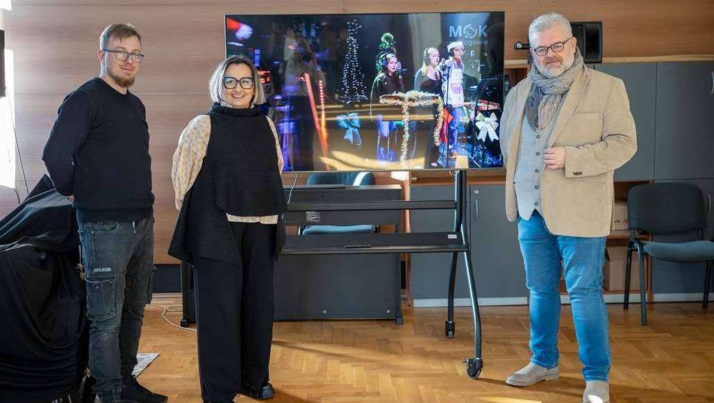 Nowe wyposażenie multimedialne dla MOK-u