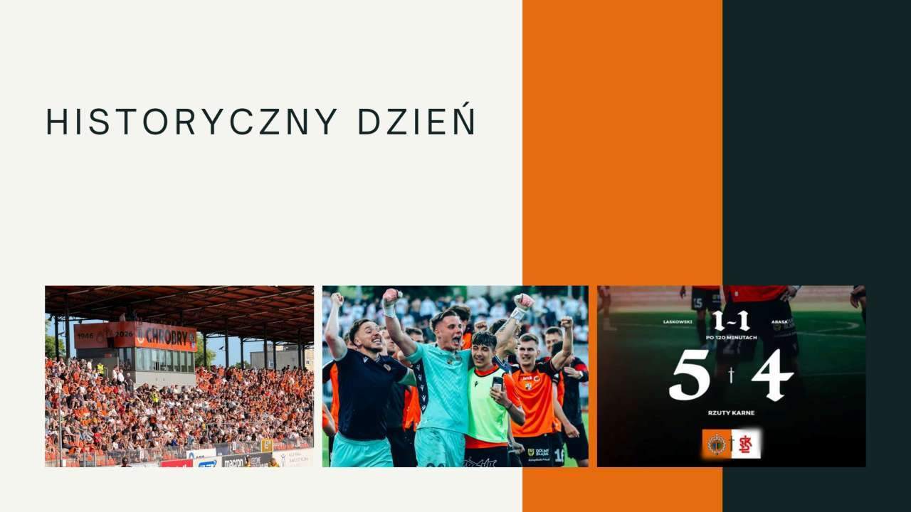 Chrobry w finale! Historyczny dzień!