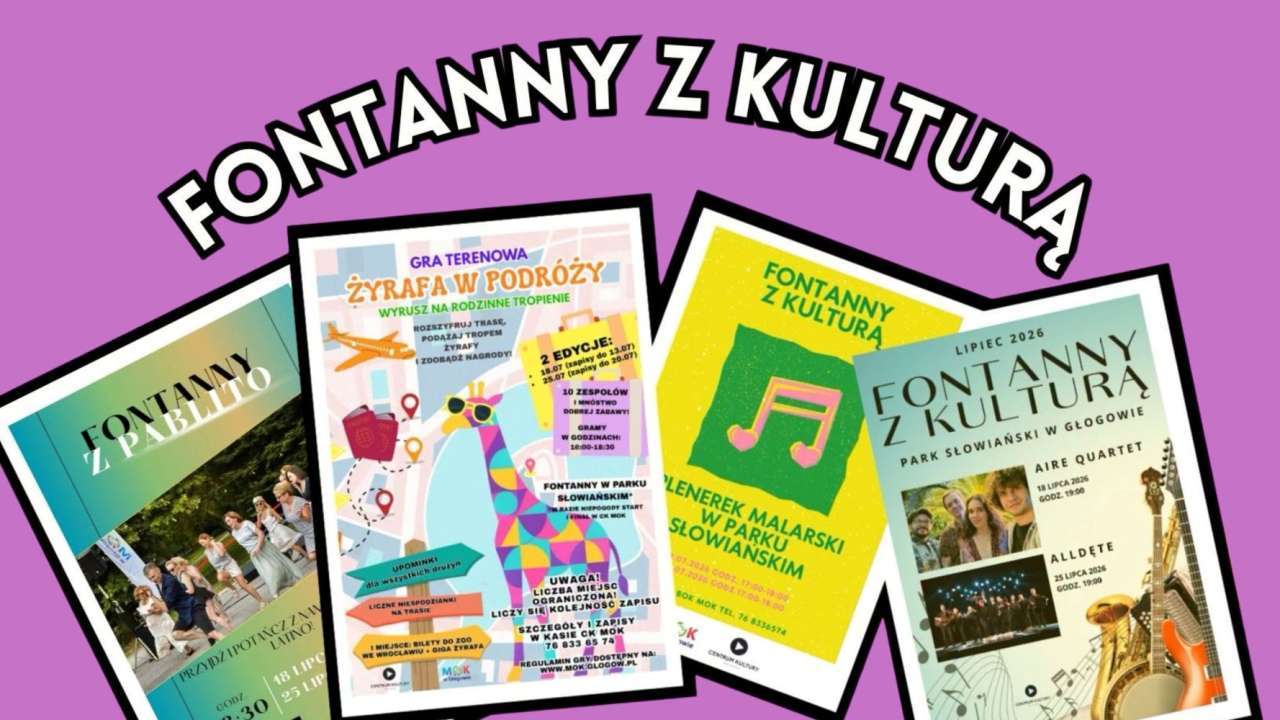 Startują Fontanny z Kulturą!