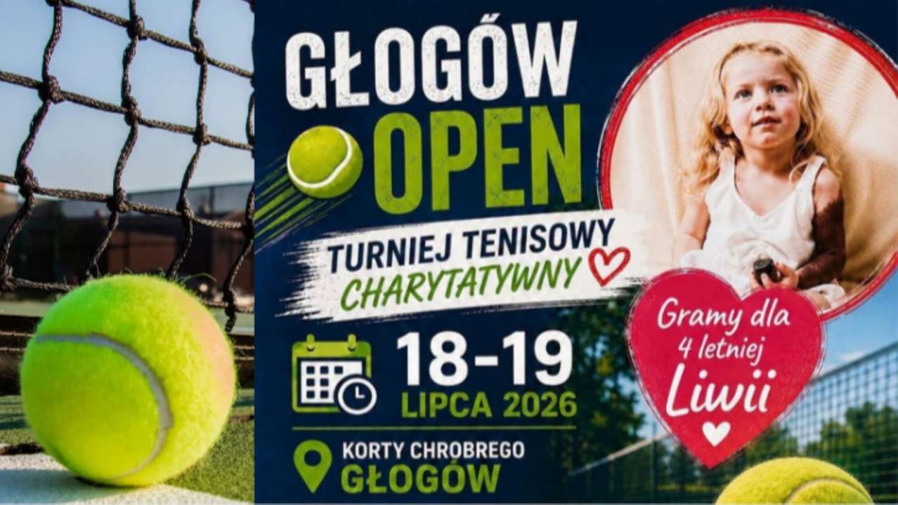 Charytatywny turniej w tenisa