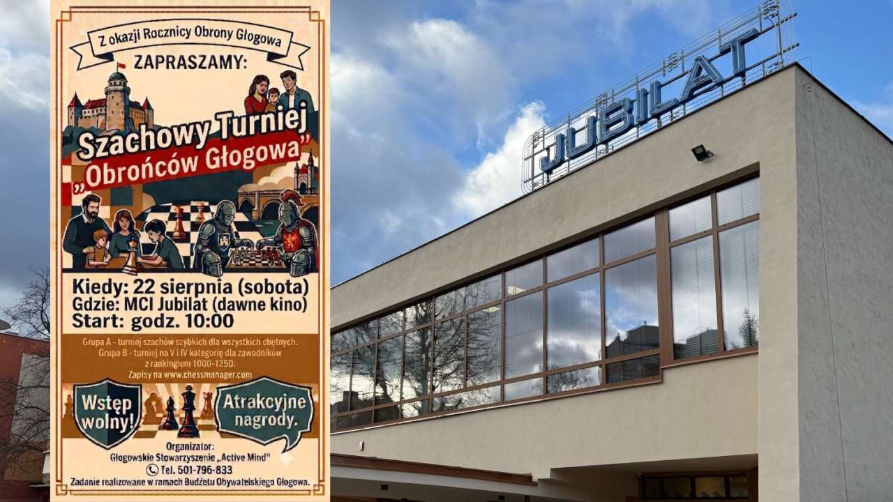Szachowy turniej z okazji rocznicy Obrony Głogowa