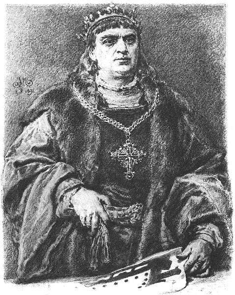 Zygmunt Stary (wg Jana Matejki) zanim został władcą Polski, był księciem głogowskim