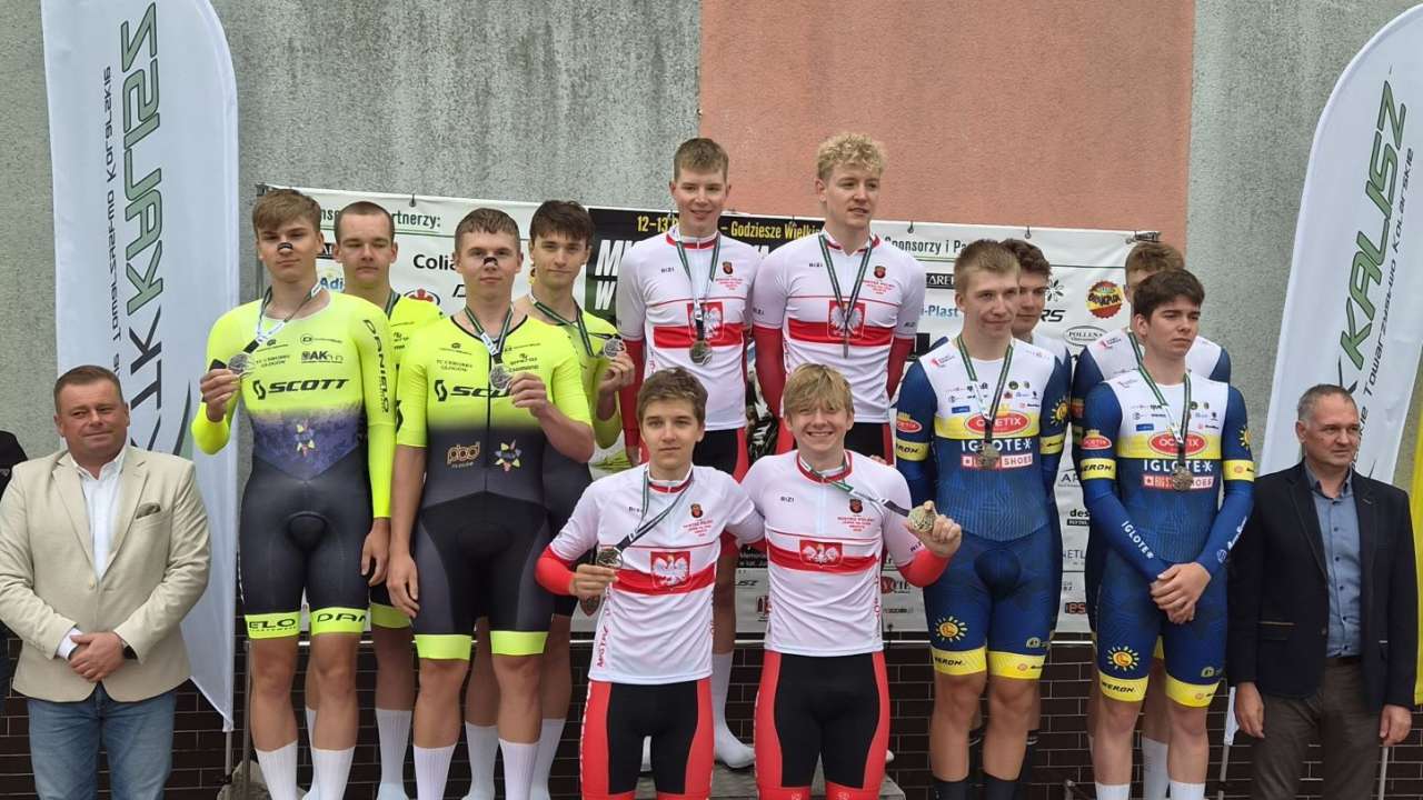 Kolejne sukcesy kolarzy TC Chrobry Scott Głogów