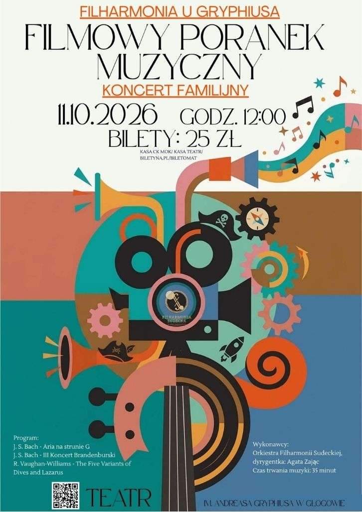 Plakat poranka muzycznego