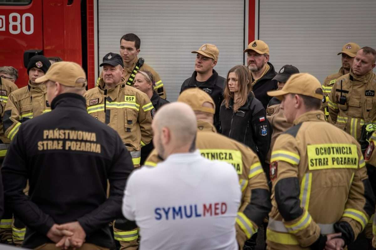 ćwiczenia w terenie służb mundurowych i obrony cywilnej 